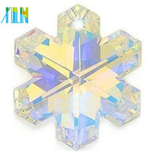 wholesale high quality crystal snowflake pendant